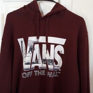 Vans pull over